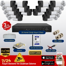 16l� G�venli̇k Kamera Seti